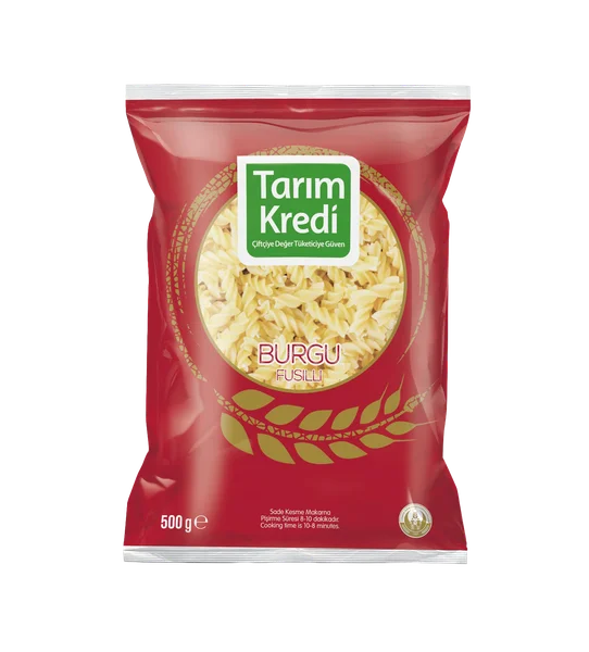 TARIM KREDİ KALIN BURGU (FUSİLLİ) MAKARNA 500 G